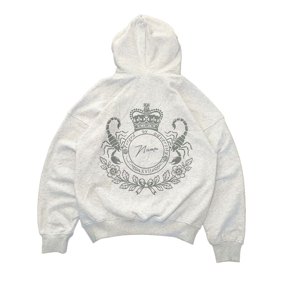 Removable Fur Hoodie - White